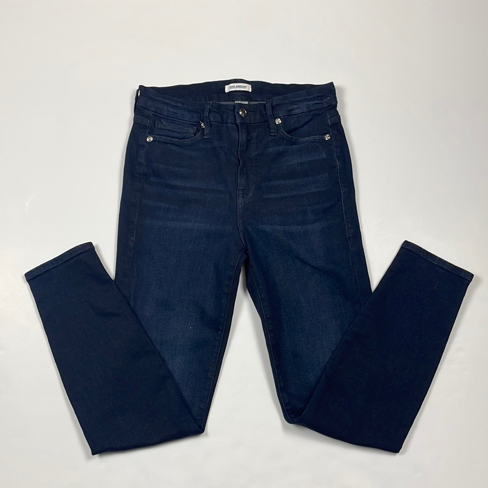 Good American. Good Legs. Color Blue 224. Size 10/30.